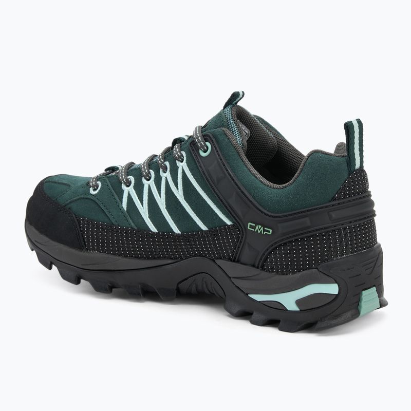 Жіночі трекінгові черевики CMP Rigel Low Wp trek green/jade 3