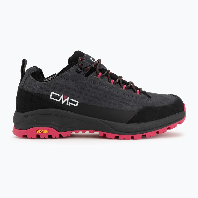 Взуття трекінгове жіноче CMP Vertyx Low Waterproof grey/fuxia 2
