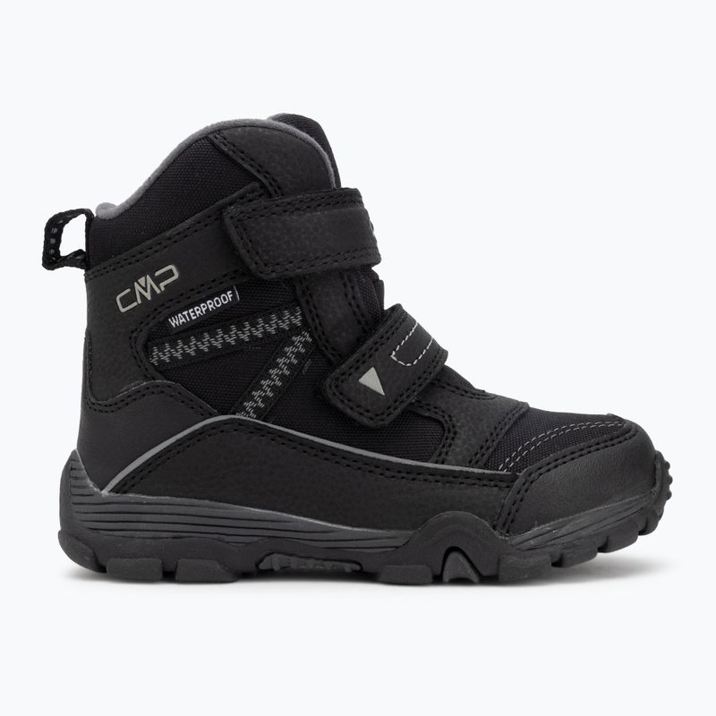 Дитячі зимові черевики CMP Pyry Snowboots Wp black/titanium 2