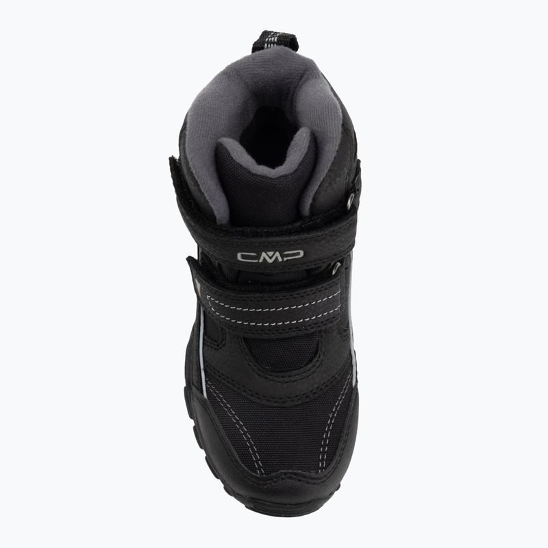 Дитячі зимові черевики CMP Pyry Snowboots Wp black/titanium 5