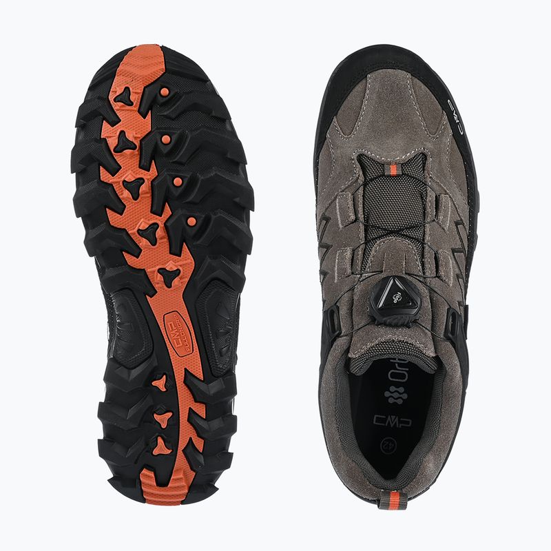 Чоловічі трекінгові черевики CMP Rigel Low Fitgo Wp mud/rust 12