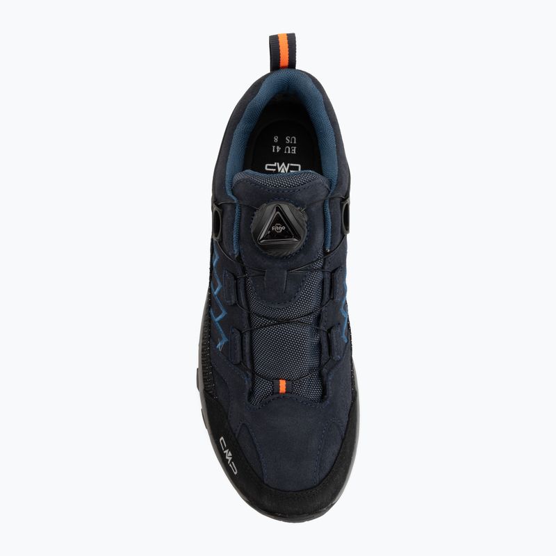 Взуття трекінгове чоловіче CMP Rigel Low Fitgo Wp b.blue/flash orange 5