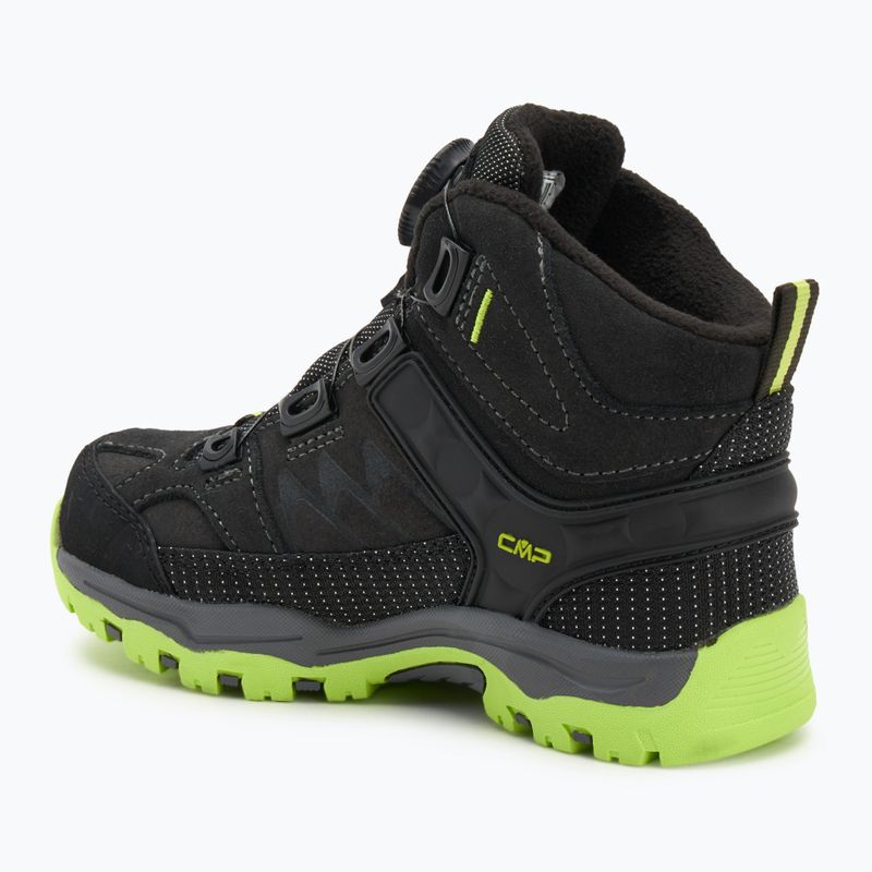 Черевики трекінгові дитячі CMP Kiruna Mid Fitgo Fleece Wp piombo/acido 3