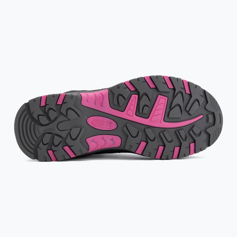 Взуття трекінгове дитяче CMP Kiruna Mid Fitgo Fleece Wp antracite/festival 4