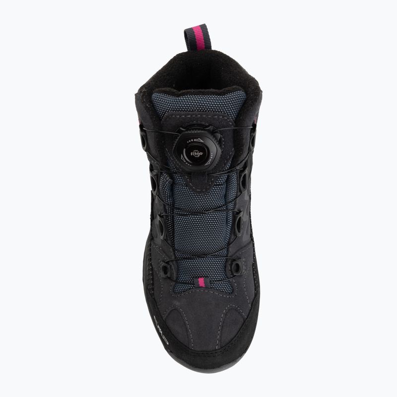 Взуття трекінгове дитяче CMP Kiruna Mid Fitgo Fleece Wp antracite/festival 5