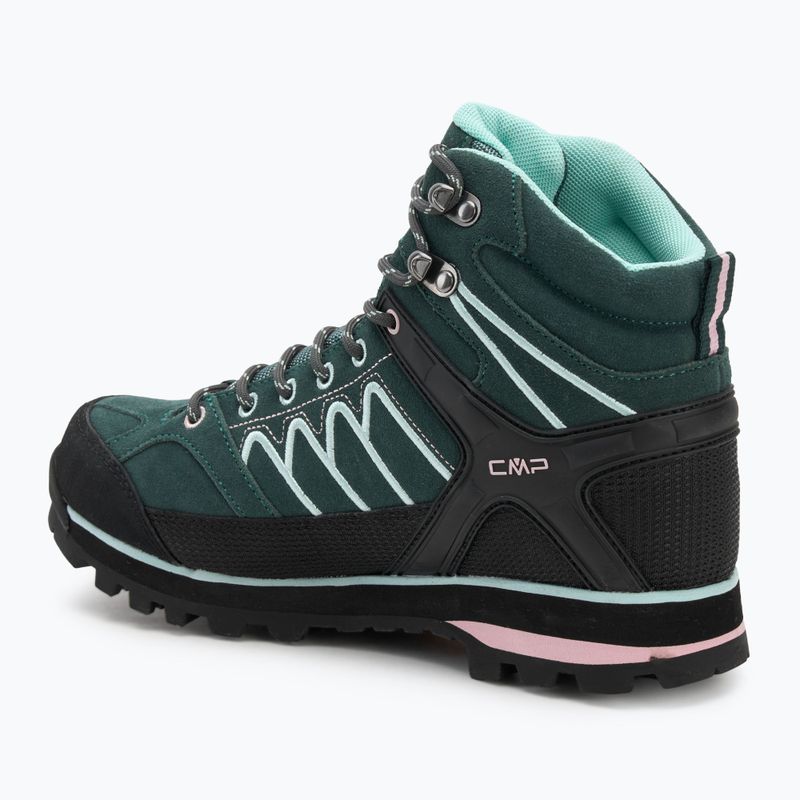 Черевики трекінгові жіночі CMP Moon Mid WP trek/green/pink 3
