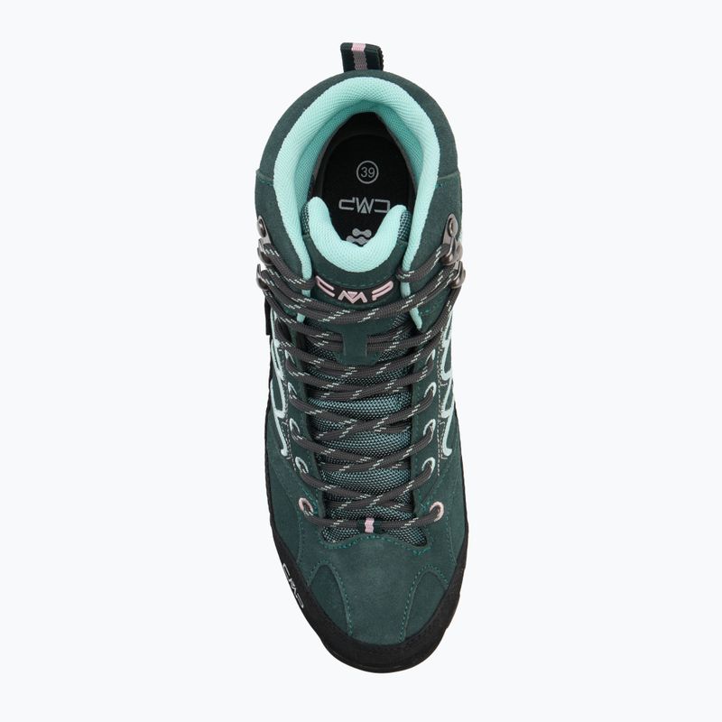 Черевики трекінгові жіночі CMP Moon Mid WP trek/green/pink 5