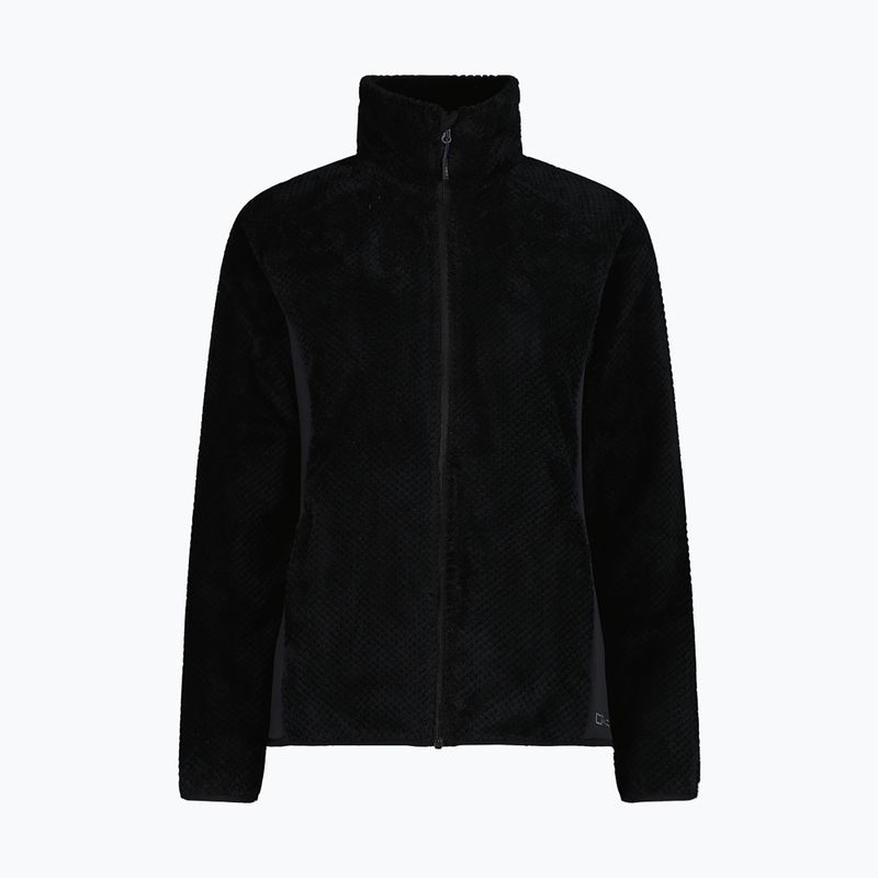 Куртка жіноча CMP 35P1566 Jacquard Highloft nero