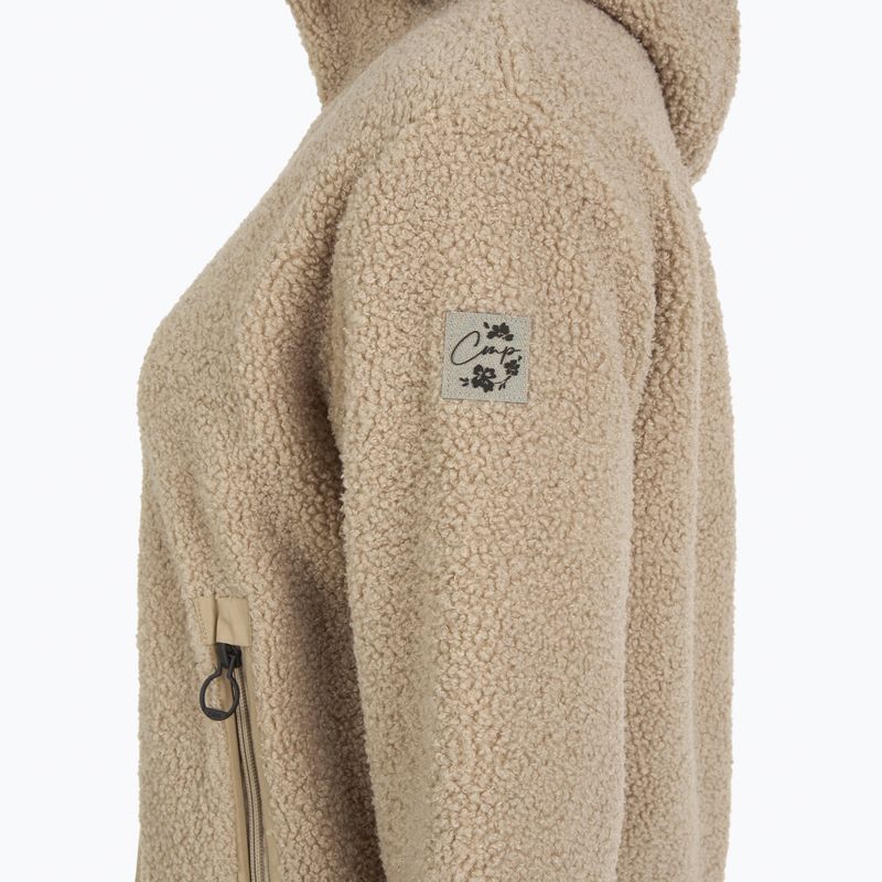 Кофта жіноча CMP 35P3856 Long Teddy Highloft cookie 3
