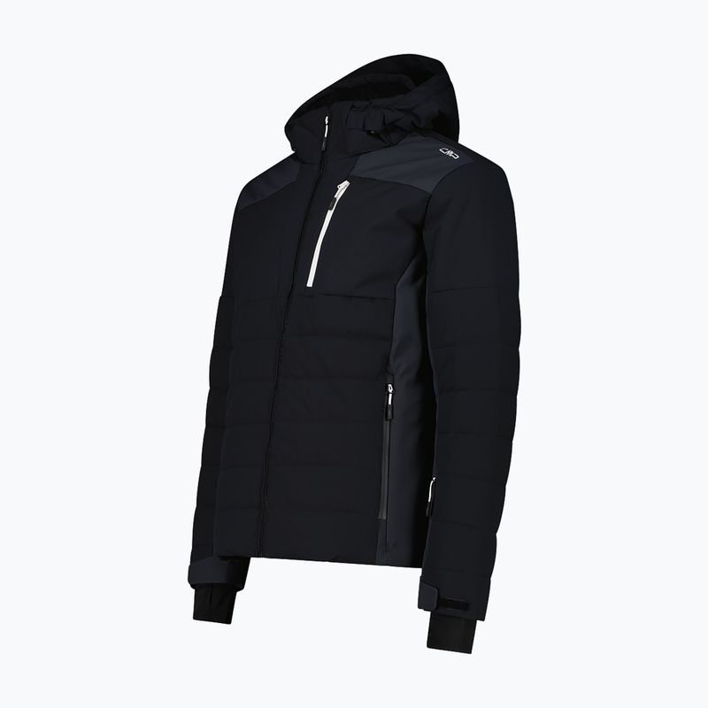 Куртка гірськолижна чоловіча CMP 35W0127 Zip Hood nero 3