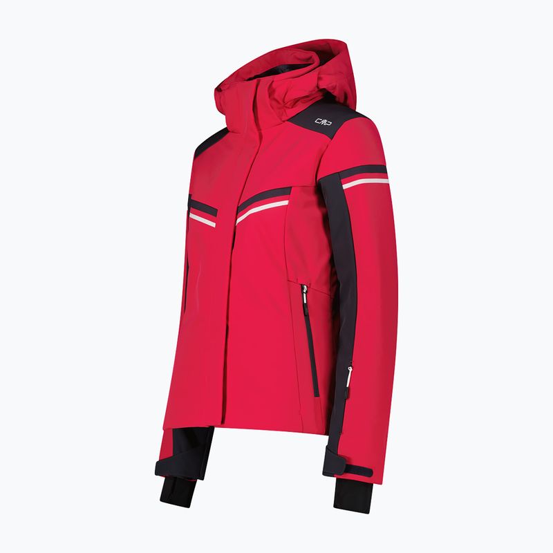 Куртка гірськолижна жіноча CMP 35W0196 Zip Hood carminio 3