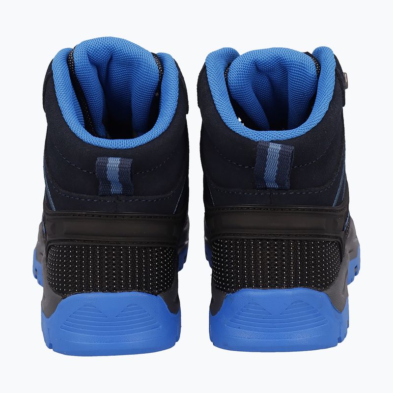 Юніорські трекінгові черевики CMP Rigel Mid Wp blue/bluestone/royal blue 11