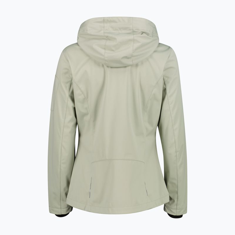 Куртка софтшел жіноча CMP 39A5016 Zip Hood pistacchio 2
