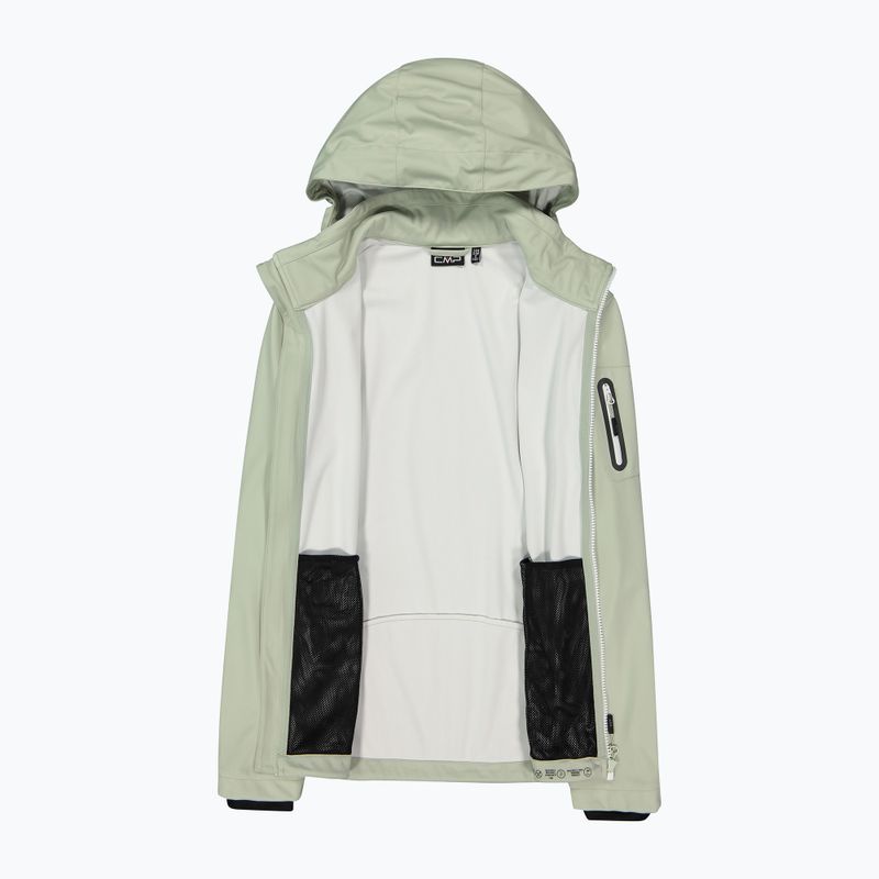 Куртка софтшел жіноча CMP 39A5016 Zip Hood pistacchio 3
