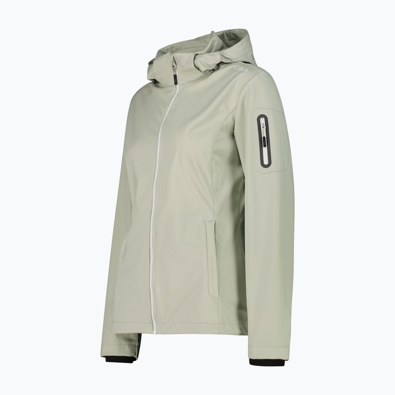 Куртка софтшел жіноча CMP 39A5016 Zip Hood pistacchio 4