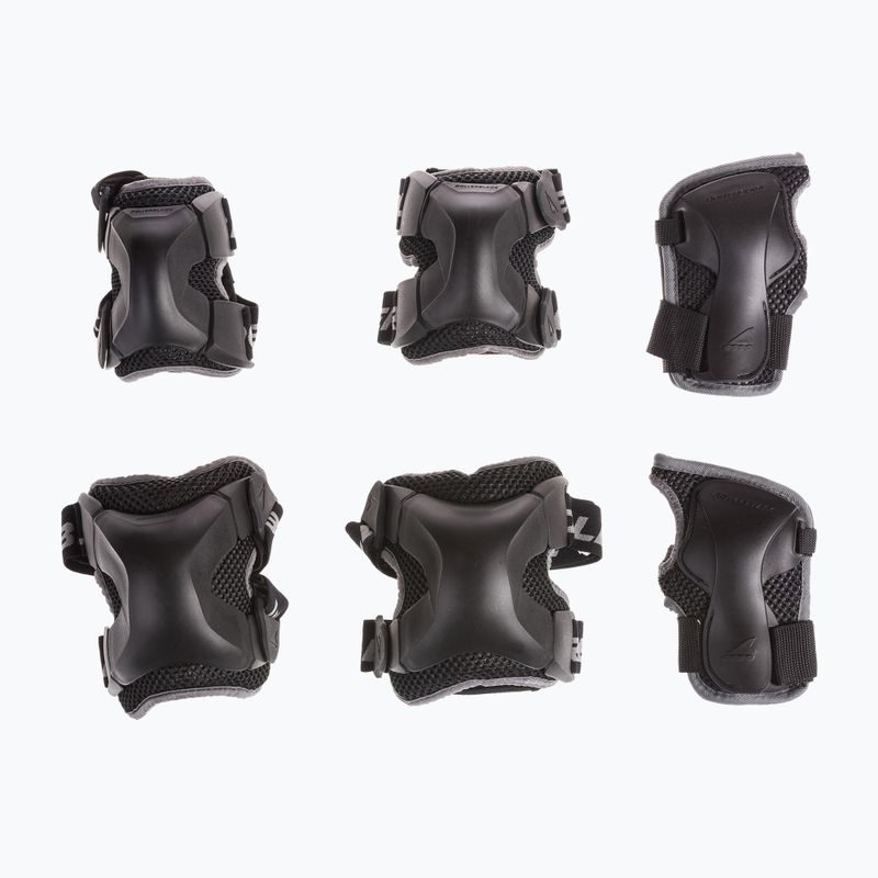 Набір захисних чоловічих протекторів Rollerblade X-Gear 3 Pack чорний 067P0100 100 7
