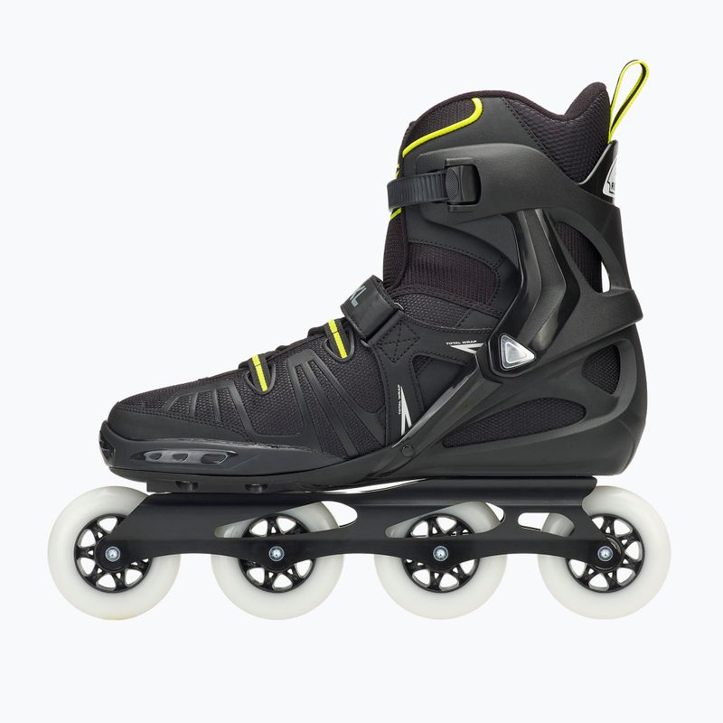 Чоловічі роликові ковзани Rollerblade RB XL чорно-жовті 4