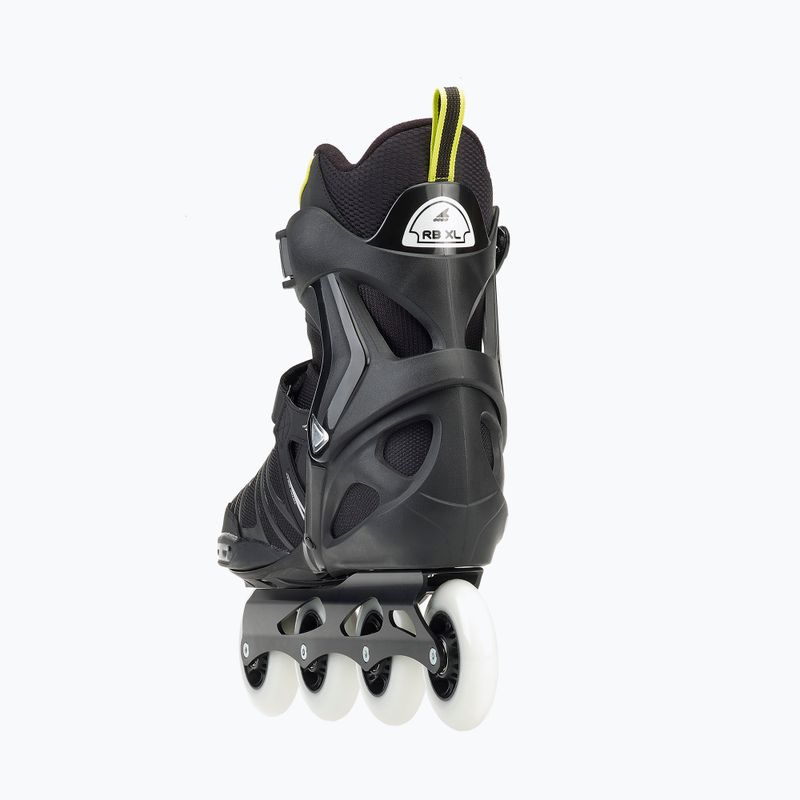 Чоловічі роликові ковзани Rollerblade RB XL чорно-жовті 5