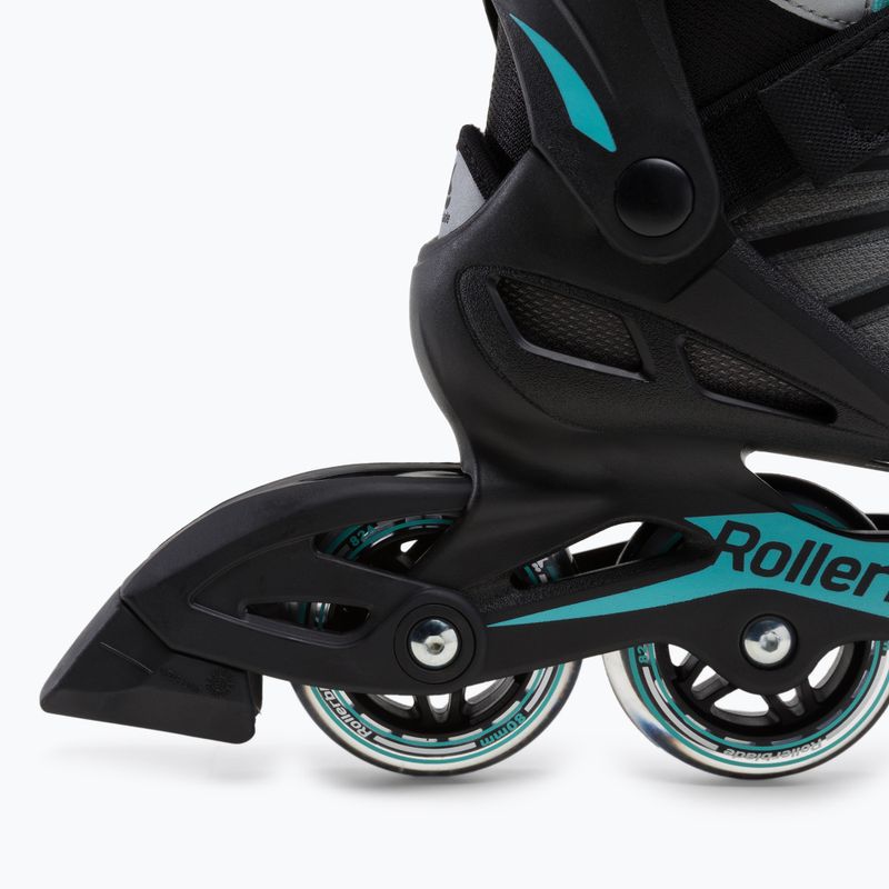 Роликові ковзани жіночі Rollerblade Zetrablade чорні 7958700821 7