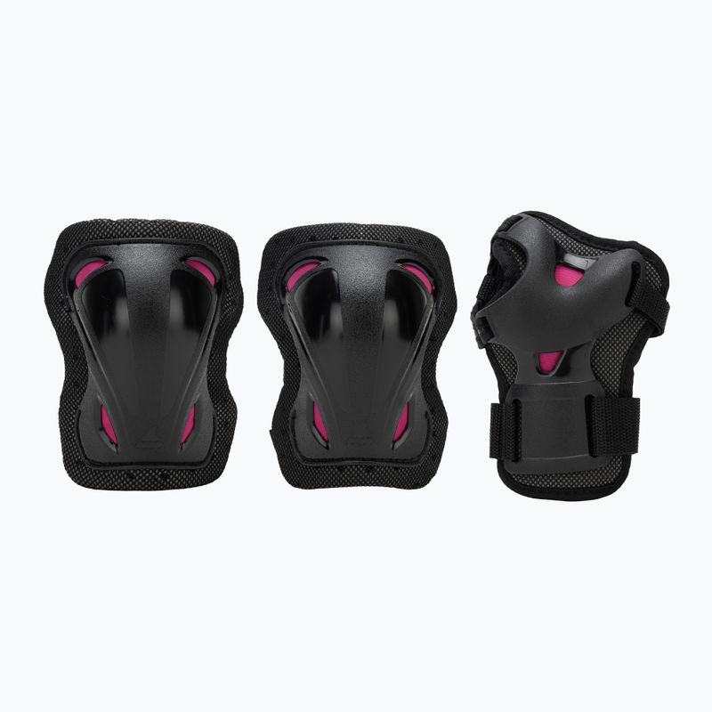 Набір захисних жіночих протекторів Rollerblade Skate Gear W 3 Pack чорний 069P0500 219