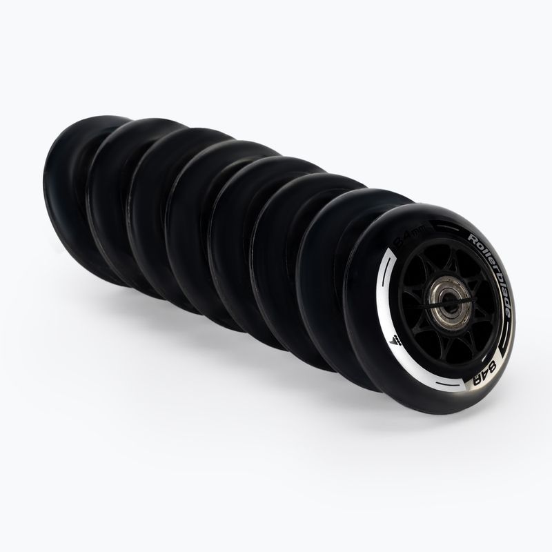 Колеса для роликових ковзанів Rollerblade 84/84A+SG7+8mmsp 8 шт. чорні 06951200000 2