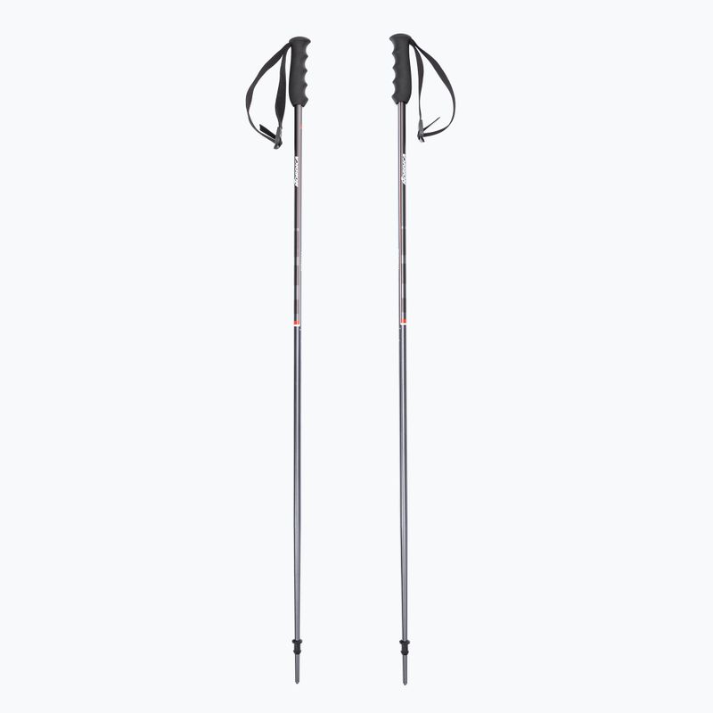 Лижні палиці Nordica ALPINE TI 16 MM сіро-червоні 0B080800001