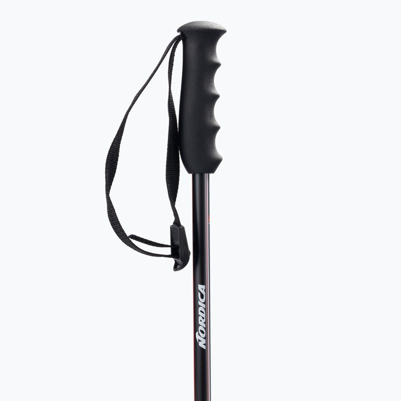 Лижні палиці Nordica ALPINE TI 16 MM сіро-червоні 0B080800001 2