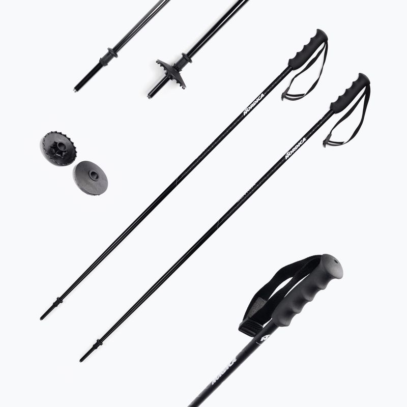 Лижні палиці жіночі Nordica ALPINE TI WOMEN 16MM чорні 0B081000001 6