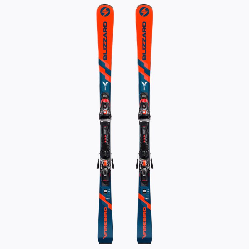 Лижі гірські Blizzard Firebird SRC + Xcell 14 сині 8A0035