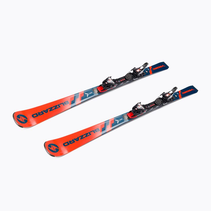 Лижі гірські Blizzard Firebird SRC + Xcell 14 сині 8A0035 4