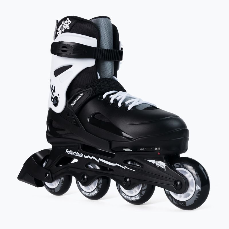 Роликові ковзани дитячі Rollerblade Fury чорні 7067000787