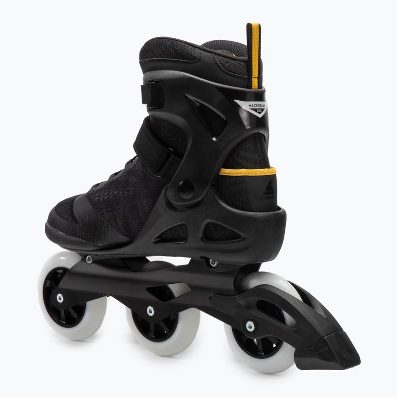 Роликові ковзани чоловічі Rollerblade Macroblade 100 3WD чорні 07100200 S25 3