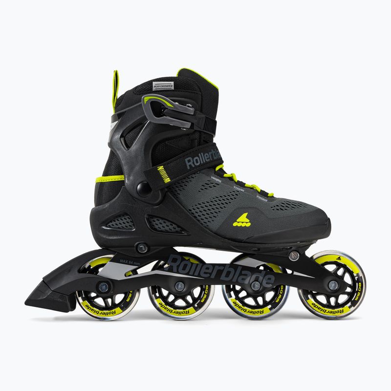 Роликові ковзани чоловічі Rollerblade Macroblade 80 чорні 07100600 1A1 2