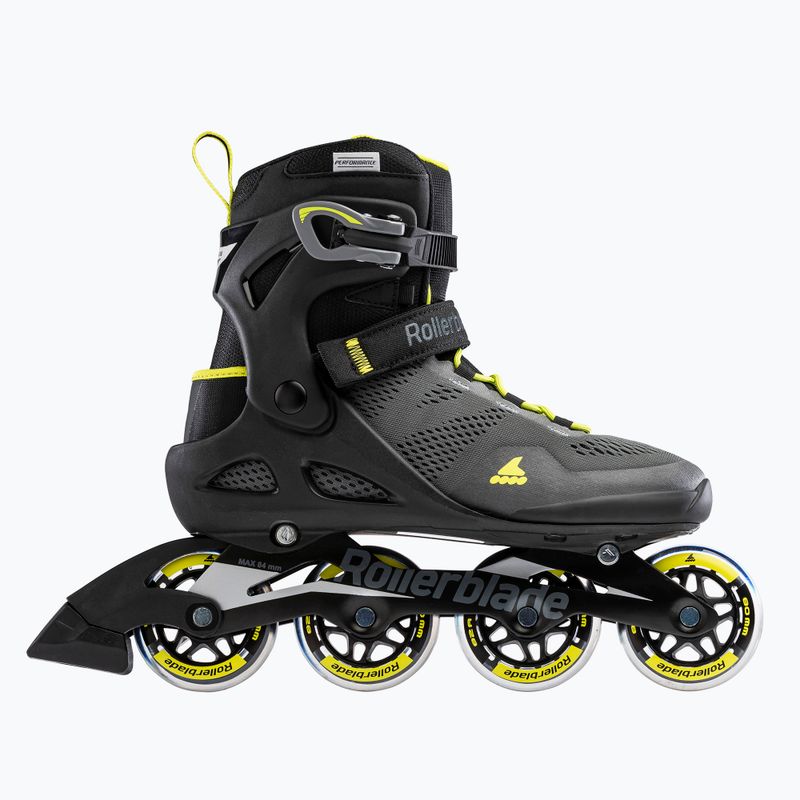 Роликові ковзани чоловічі Rollerblade Macroblade 80 чорні 07100600 1A1 10