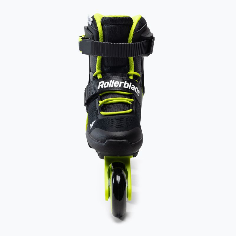 Роликові ковзани дитячі Rollerblade Microblade чорно-жовті7101700215 4