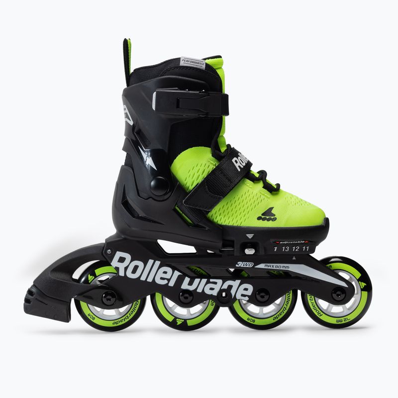 Роликові ковзани дитячі Rollerblade Microblade жовті 7102000215 2
