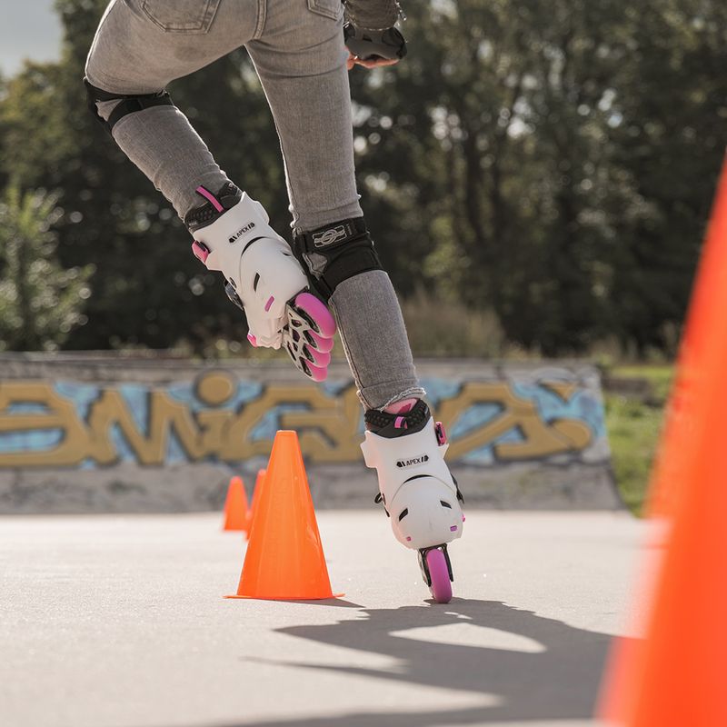 Роликові ковзани дитячі Rollerblade Apex G білі 07102700 T1C 21