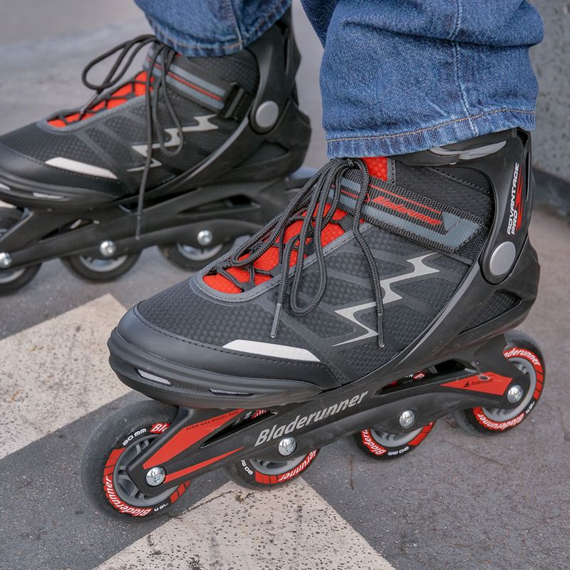 Роликові ковзани чоловічі Bladerunner by Rollerblade Advantage Pro XT black/red 8