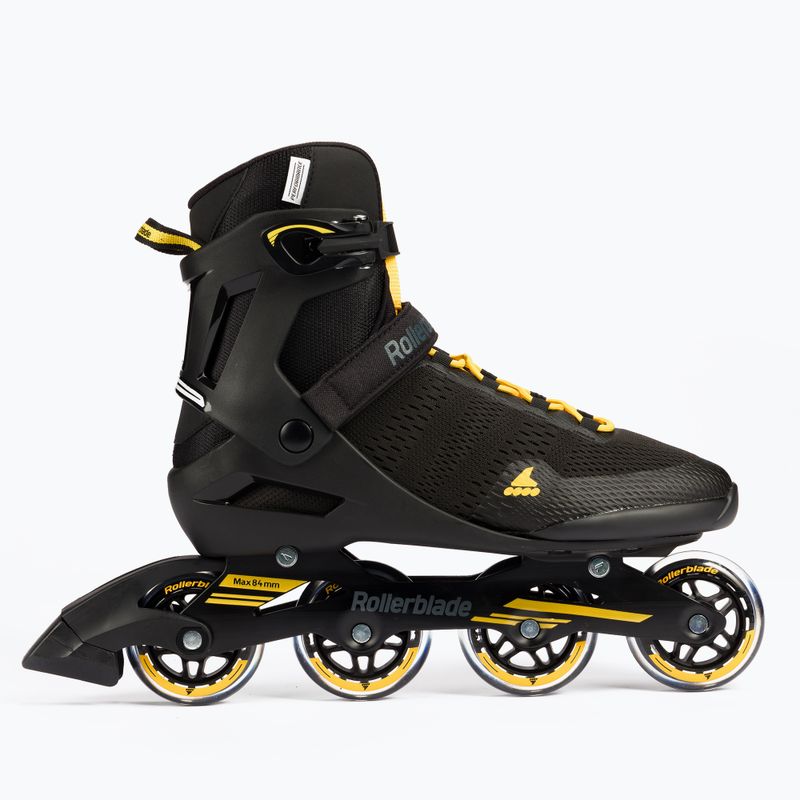 Ролики чоловічі Rollerblade Spark 80 чорні 07103000S25 2