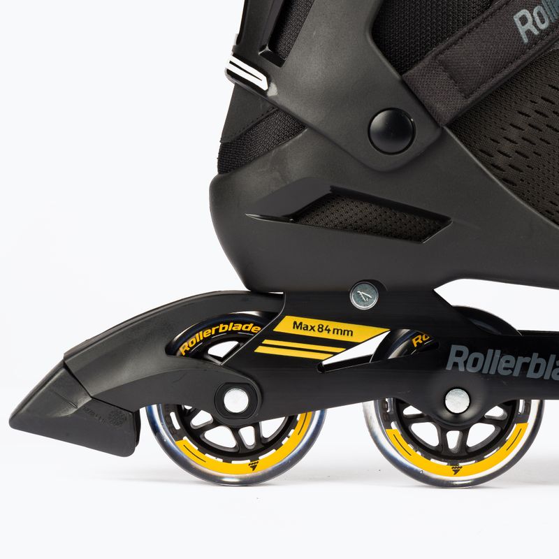 Ролики чоловічі Rollerblade Spark 80 чорні 07103000S25 7