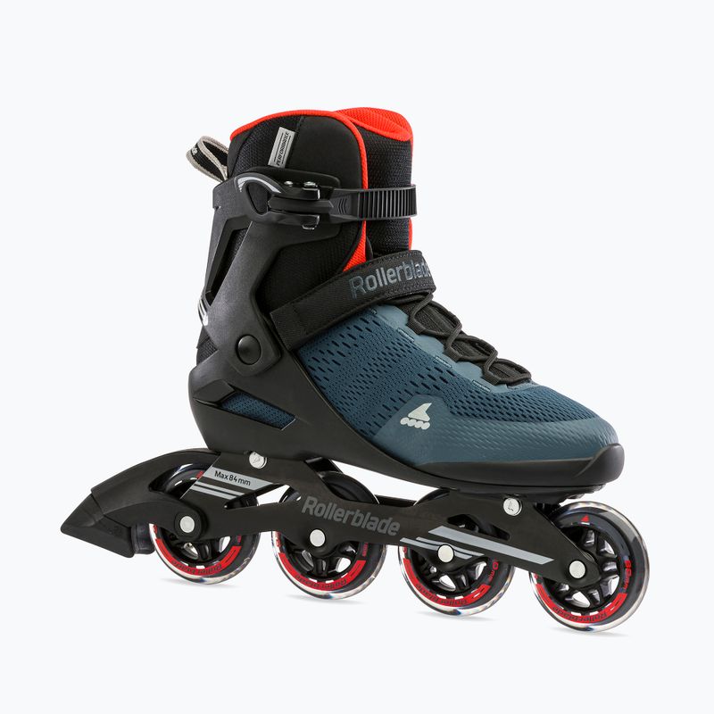 Чоловічі ролики Rollerblade Sirio 80 orion blue/spicy orange 4