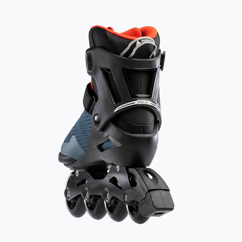 Чоловічі ролики Rollerblade Sirio 80 orion blue/spicy orange 5