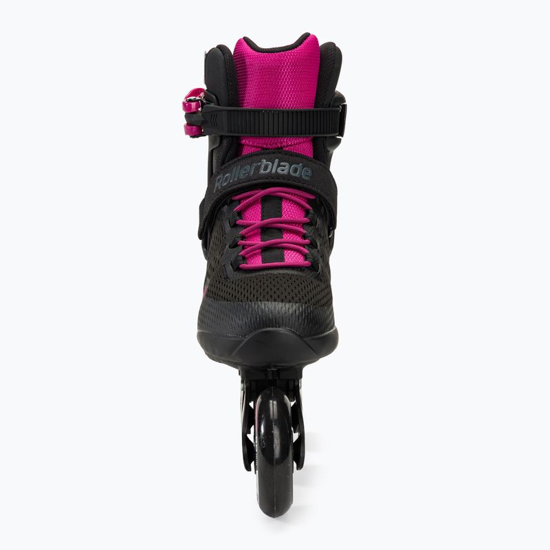 Жіночі роликові ковзани Rollerblade Sirio 80 чорні/малинові 4