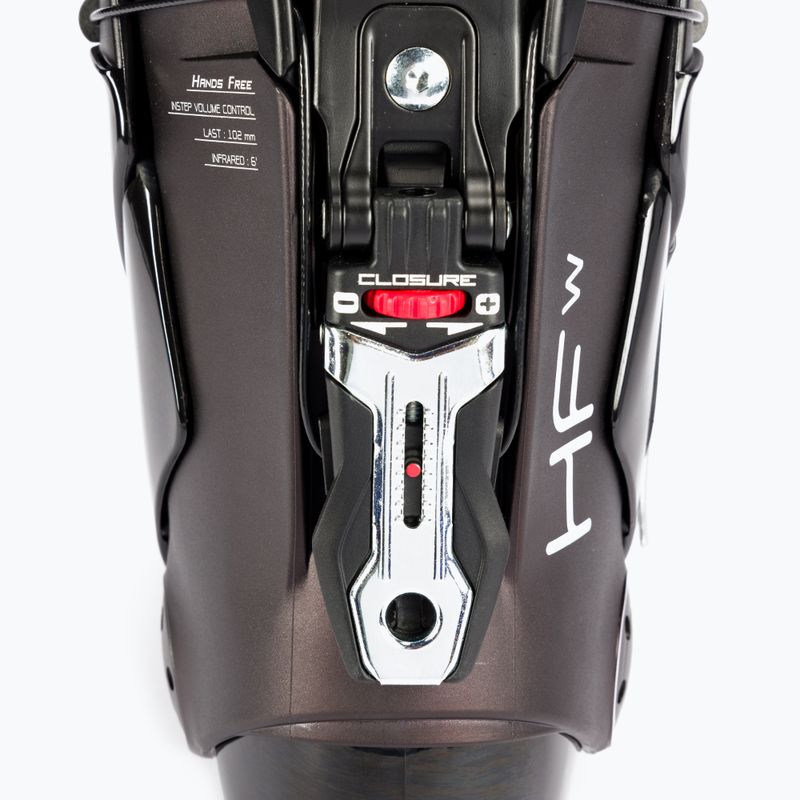 Жіночі гірськолижні черевики Nordica HF 75 W чорні перламутрові/чорні/рожеві 6