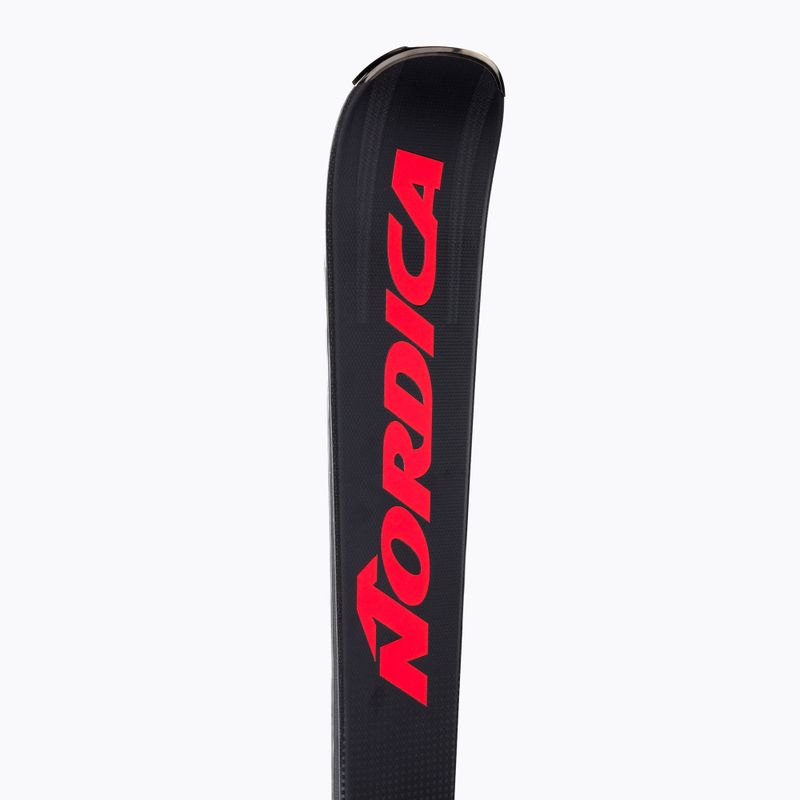 Лижі гірські Nordica DOBERMANN SPITFIRE 80 RB + XCELL 12 FDT чорно-червоні 0A1236LB 001 7
