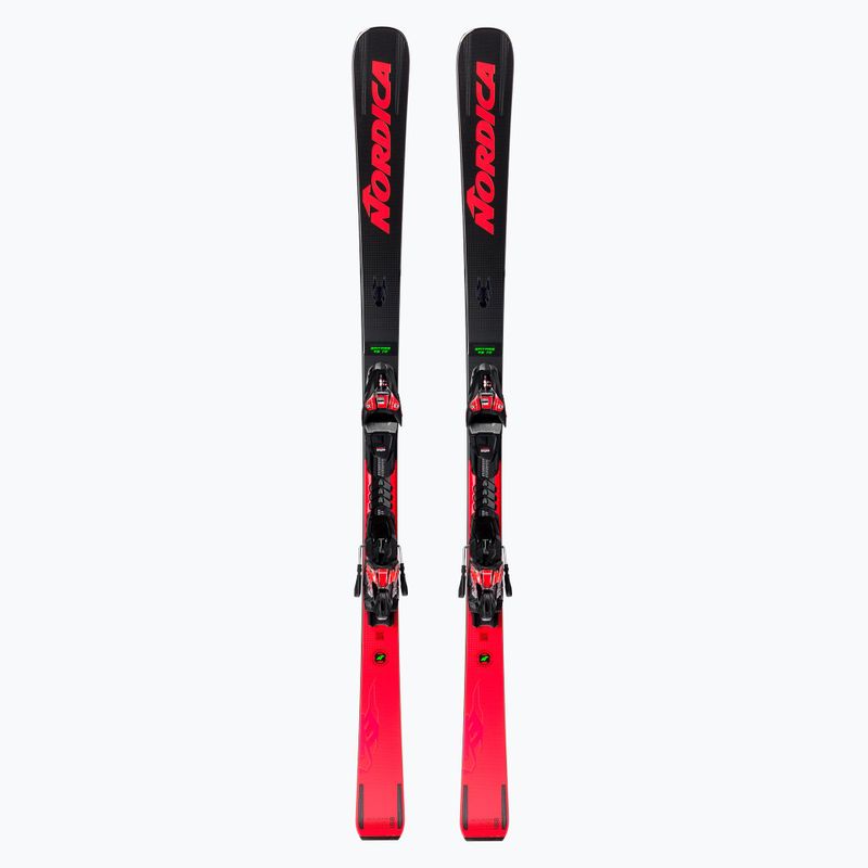 Лижі гірські Nordica DOBERMANN SPITFIRE 72 RB + XCELL 12 FDT чорні 0A1240LB 001
