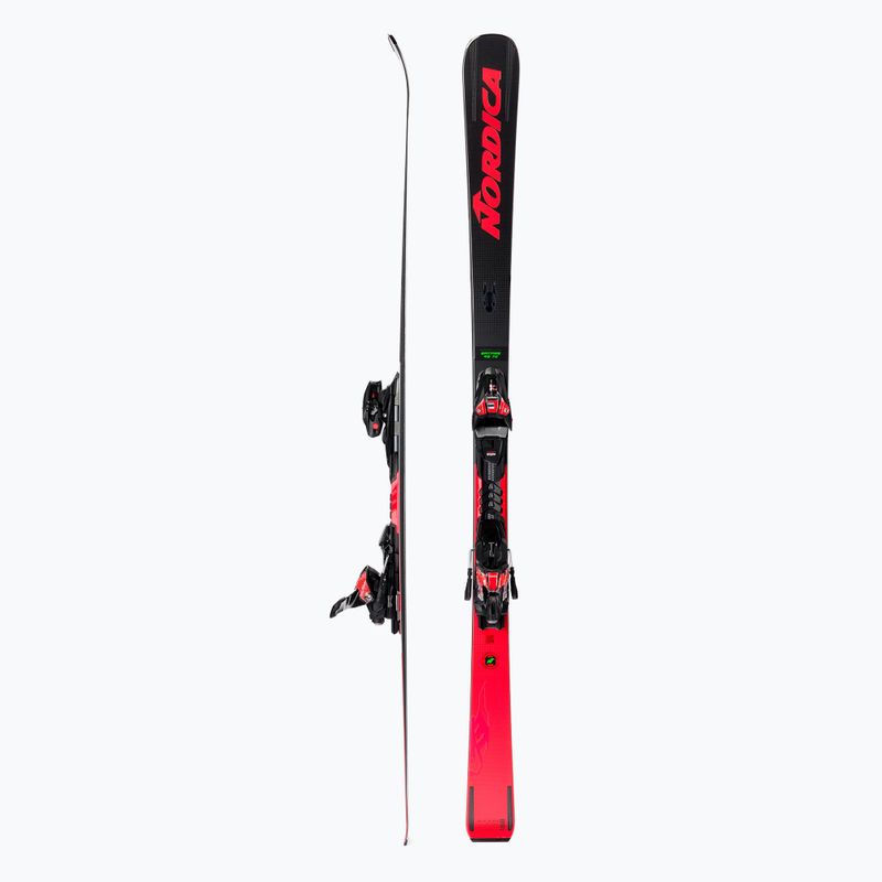 Лижі гірські Nordica DOBERMANN SPITFIRE 72 RB + XCELL 12 FDT чорні 0A1240LB 001 2