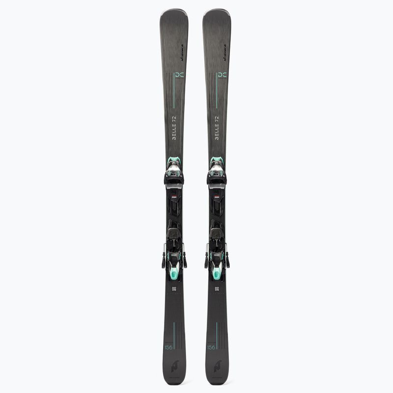 Лижі гірські жіночі Nordica BELLE DC 72 + TP2LT11 FDT чорні 0A1268OC 001