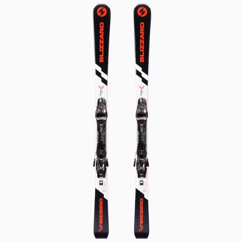 Лижі гірські Blizzard Firebird RTi + TPX 12 чорно-білі 8A1025AG001