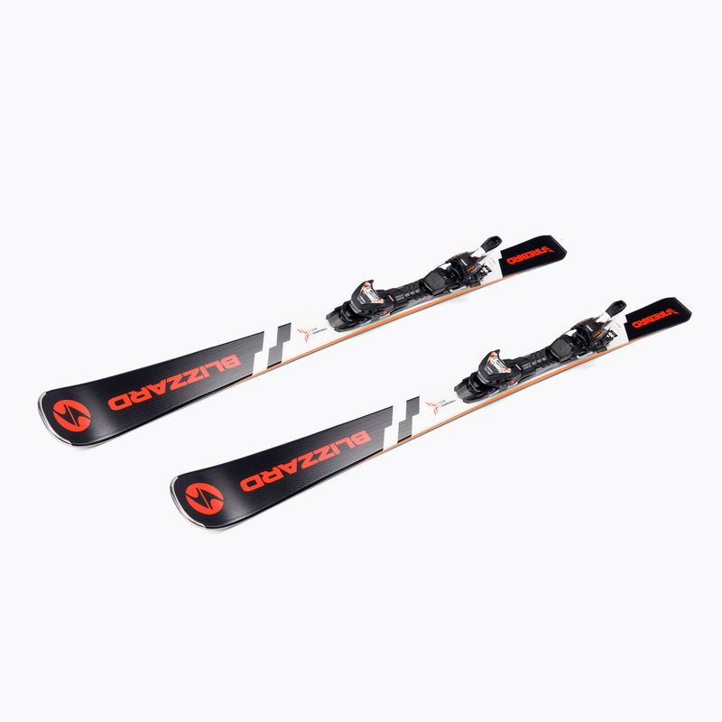 Лижі гірські Blizzard Firebird RTi + TPX 12 чорно-білі 8A1025AG001 4